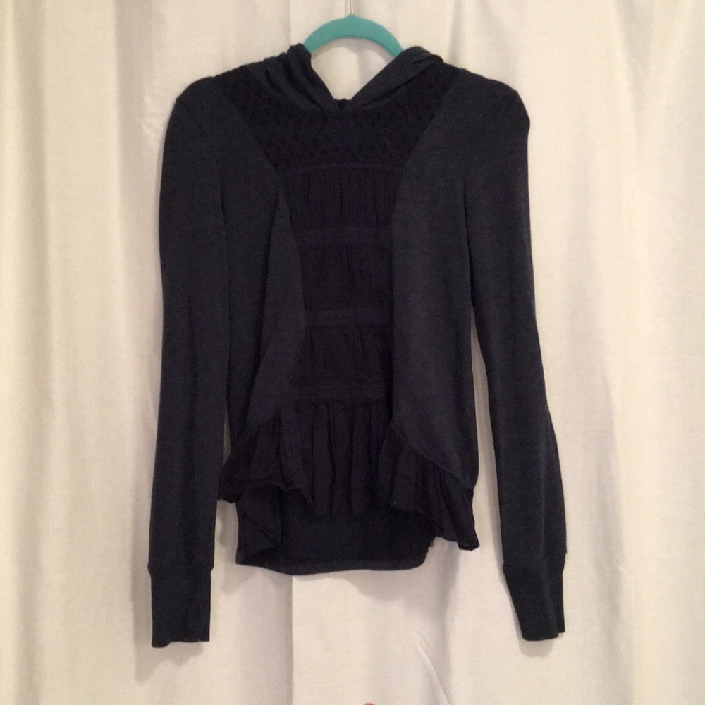 Navy blue top